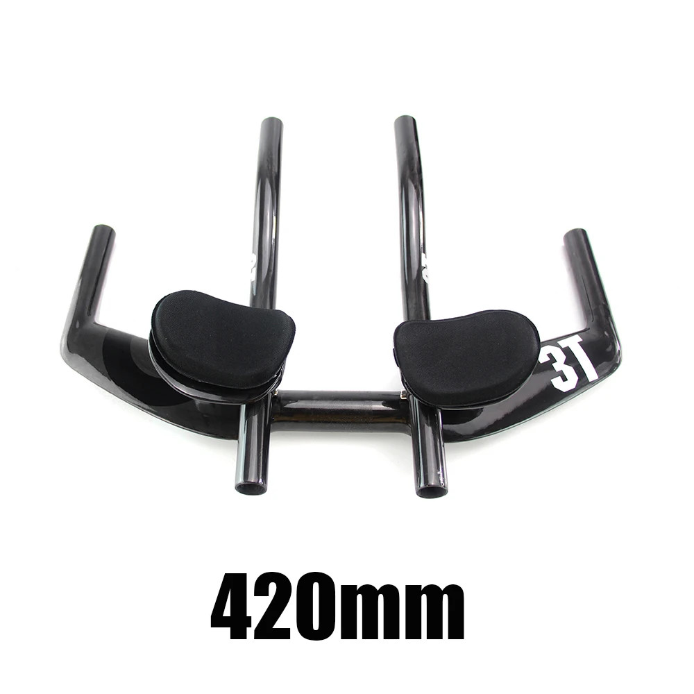 3T Carbon Time Trial Road Bike Handlebar TT Bar Rest Triathlon Handlebars Parts