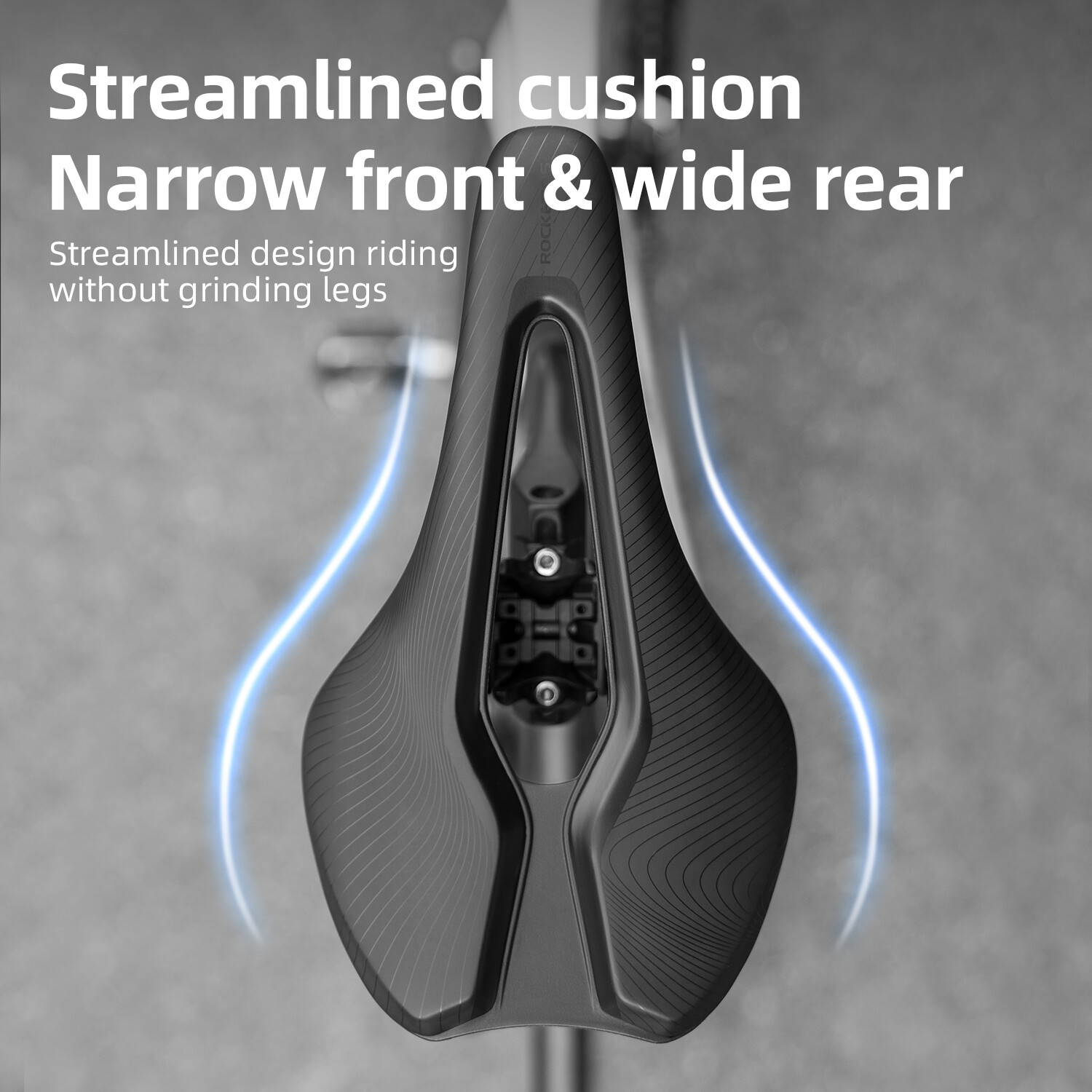 ROCKBROS Bike Seat Waterproof Ergonomic Design Comfortable Soft Bicycle Cushion