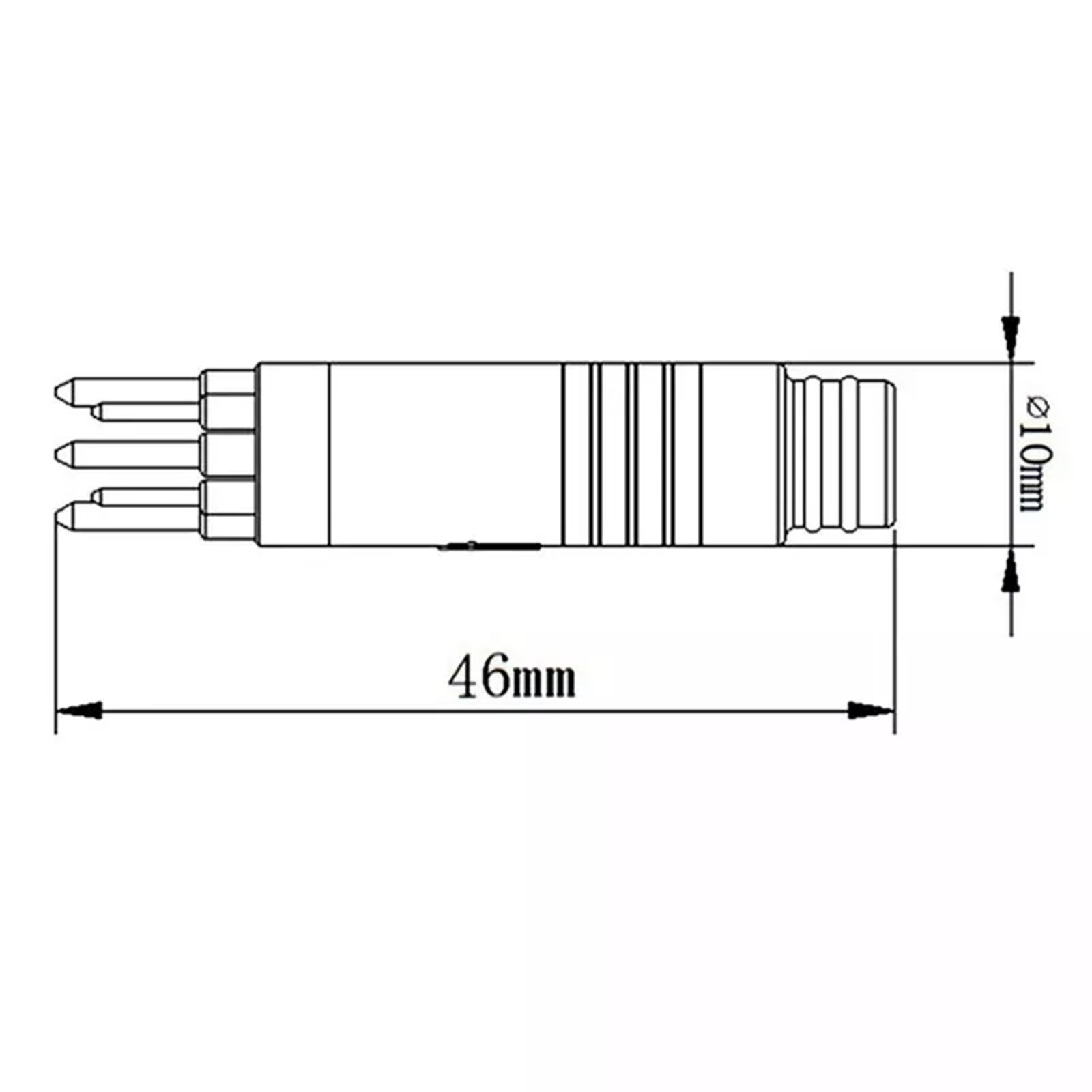2* E-bike Motor Extension Cable 9 Pin Male For Front Rear Wheel Hub Motors