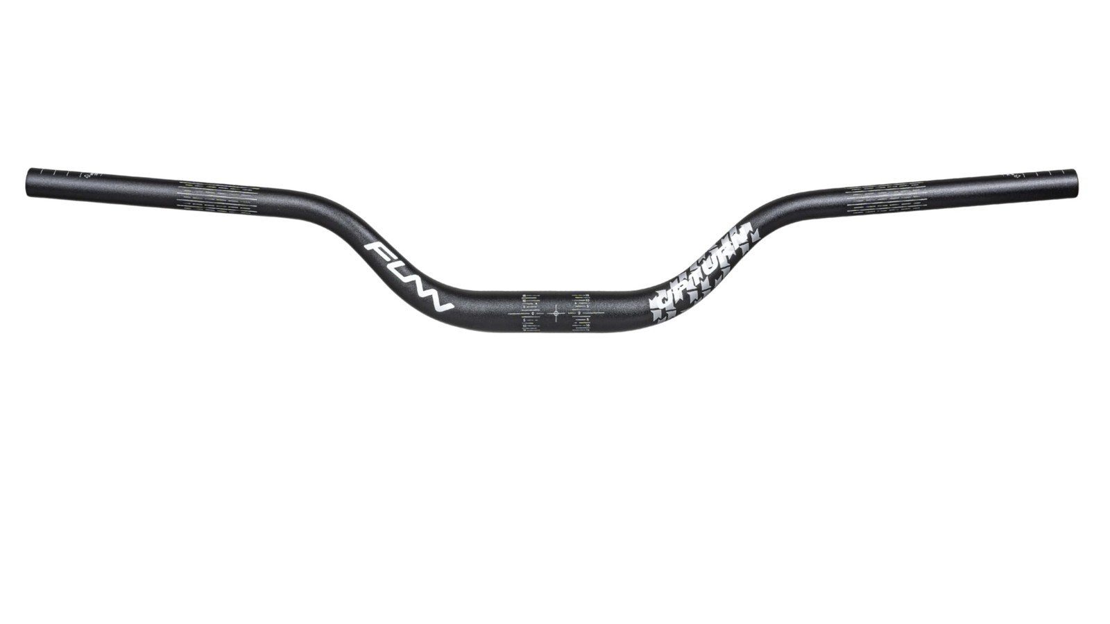 Funn Upturn High-Rise Mountain Bike Handlebar with Bar Clamp 31.8mm and Width…