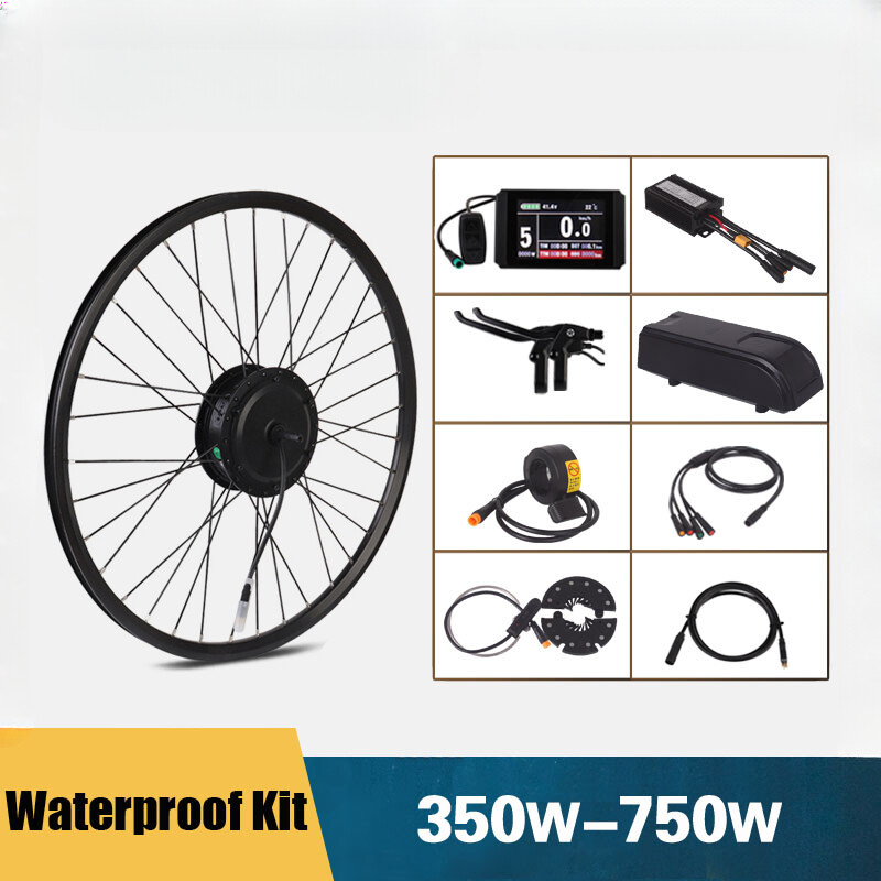 36V 48V 250W 350W 500W Electric Bike Conversion Kit Front Rear Hub Motor Wheel