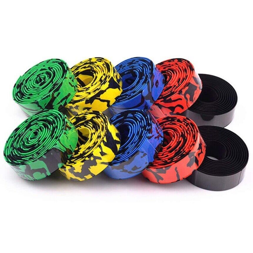 2pcs Bike Handlebar Tape Road Bicycle Cycling Non-slip Handle Wrap Outdoor Sport