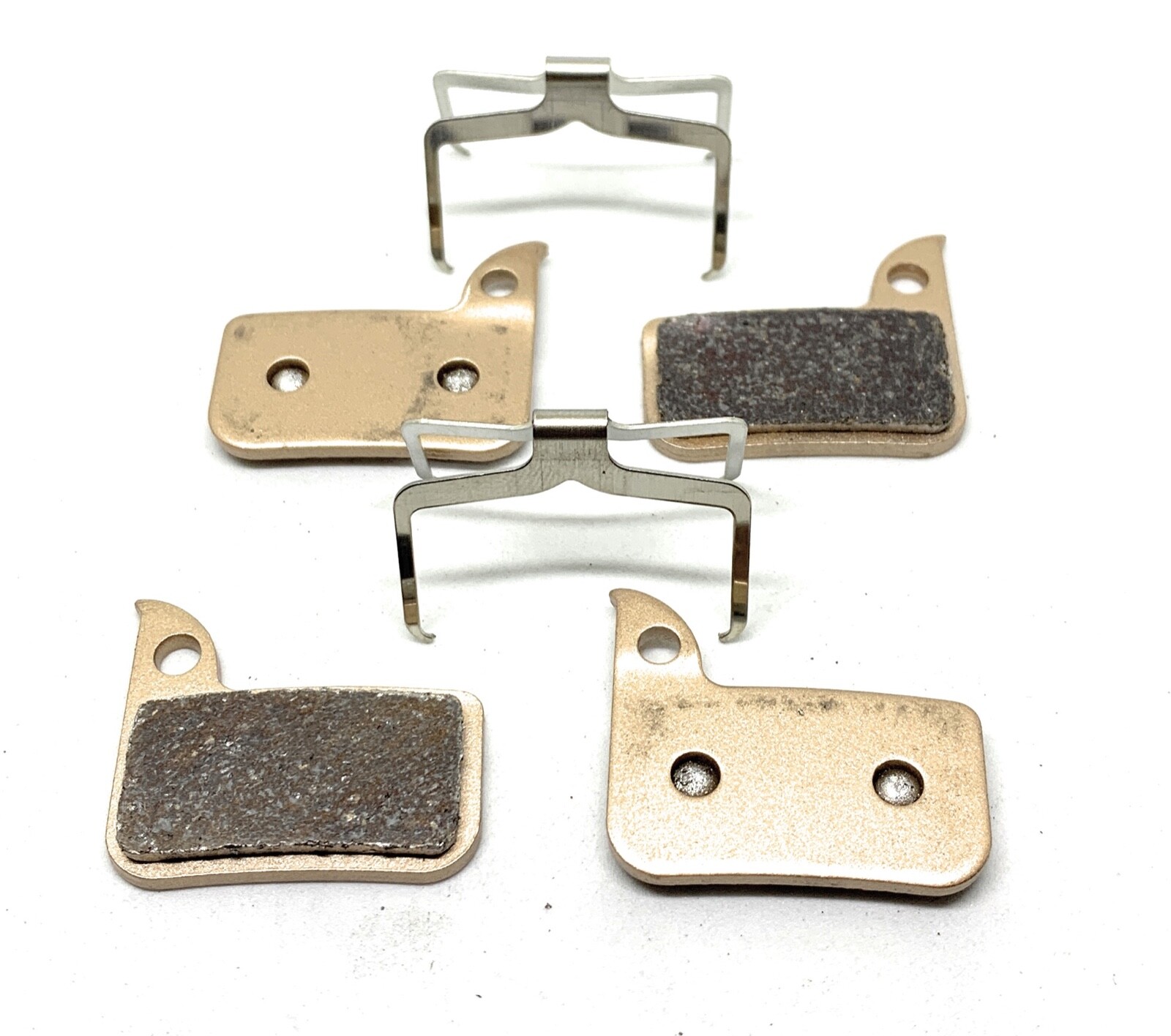 2 Pair Bike brake pads sintered for SRAM, HDR, Apex, CX1, Etap, ,1, 22 Avid red
