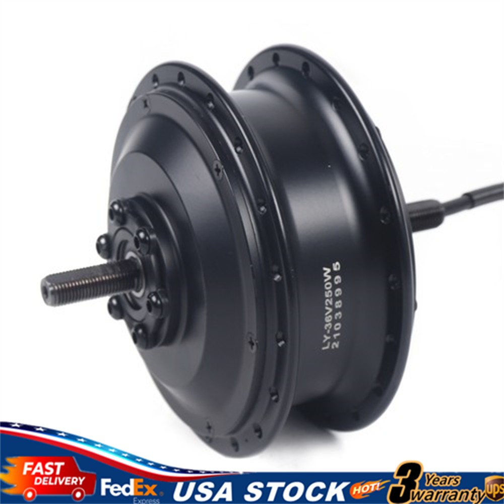 Front Wheel Motor, Electric Bicycle Front Hub Motor Bike Motor 250W 300r/min