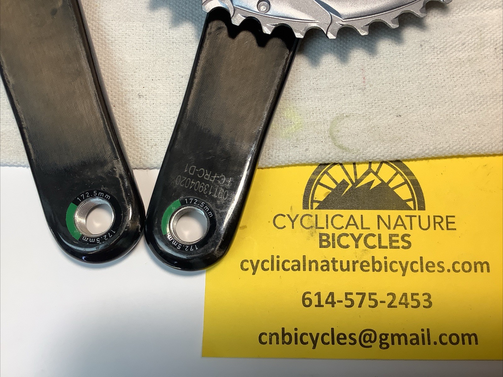 SRAM Force AXS DUB 12 Speed 172.5mm 46/33T Crankset new bike take-off