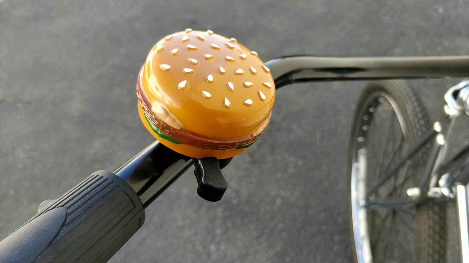 ENIX Hamburger Cruiser Bicycle Bell MTB Road Fixie City BIKE Bell Horn