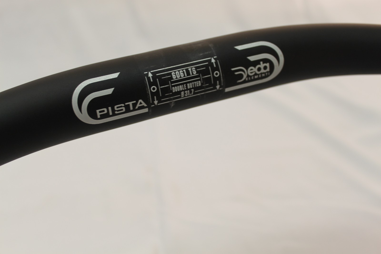Deda Pista track fixed gear handlebars, half wrapped
