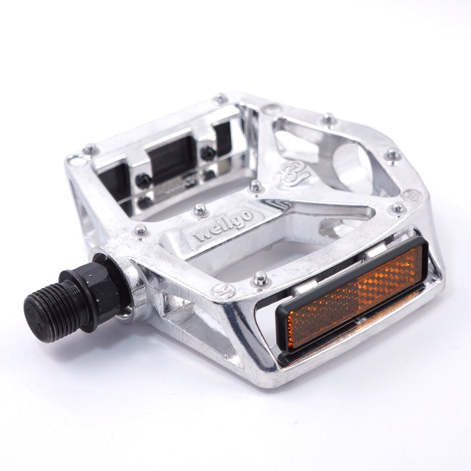 WELLGO MG-3 Fixed Pin Bike Pedals for MTB BMX DH Platform 9/16” Black Red Blue