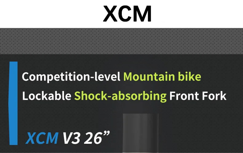 26/27.5/29er XCM Mountain Bike Spring Fork Shoulder Control Locking Mechanical