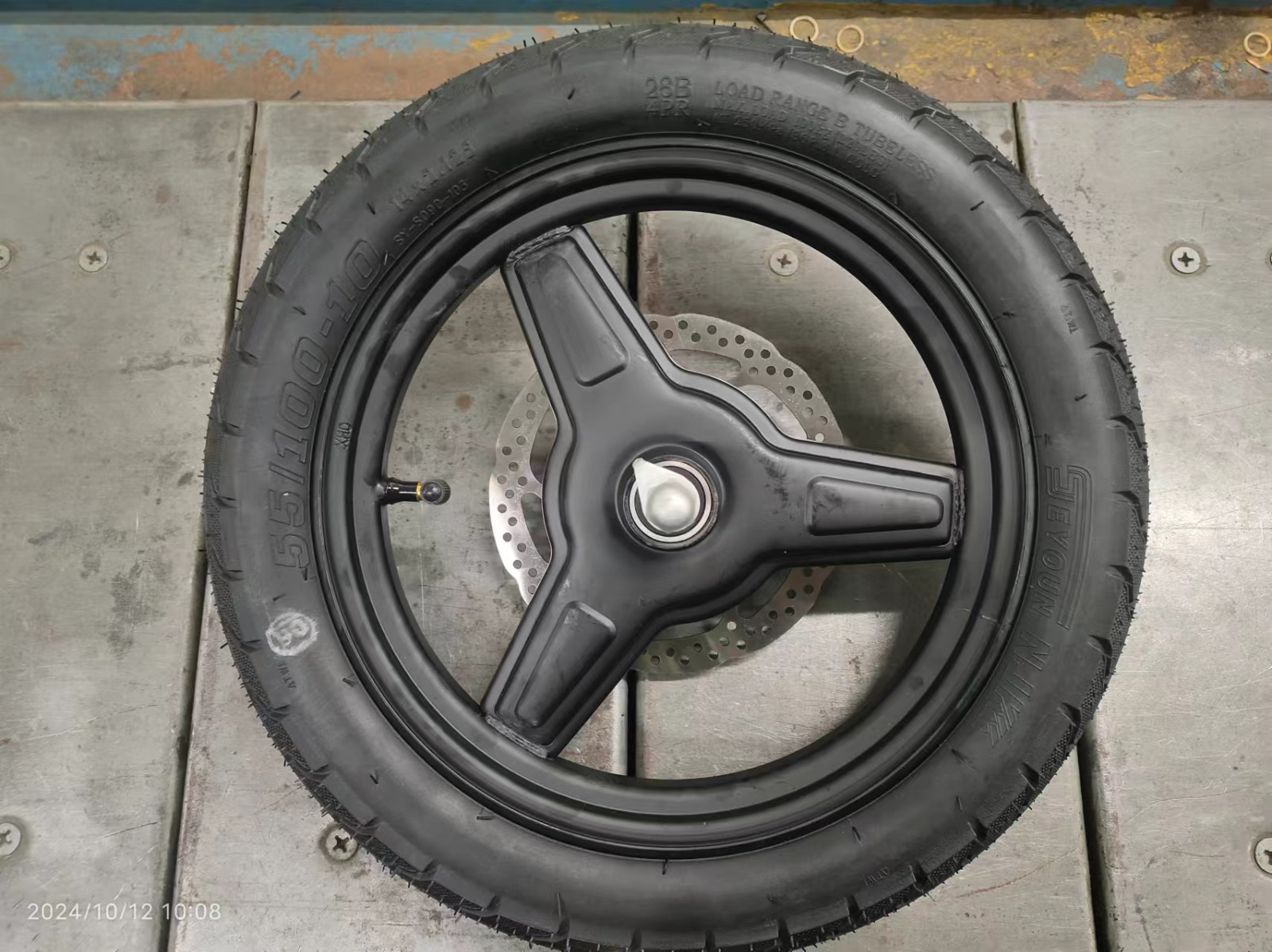 Hikeep Ebike Front Wheel Assembly only for DJ-6 D1-1 Folding Ebike Accessories