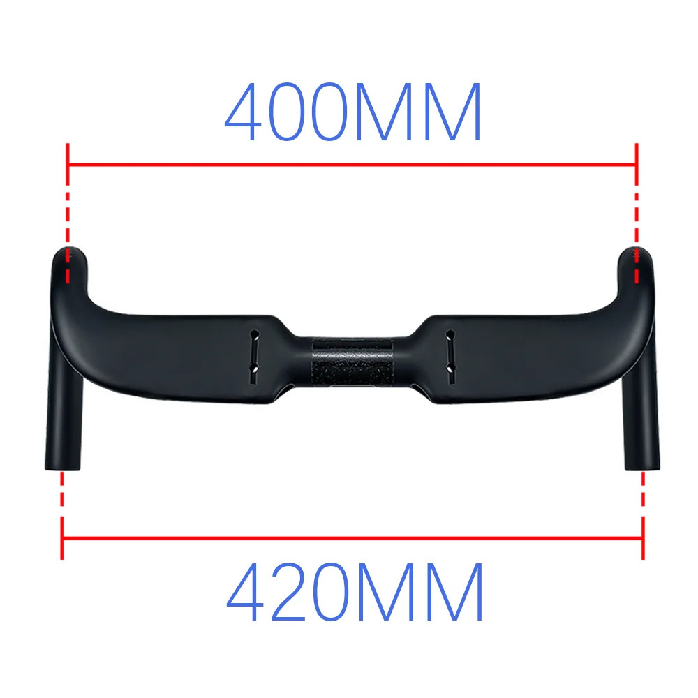 Carbon Fully Internal Wiring Road Bike TT Rest handlebar Triathlon Bar 400-440mm