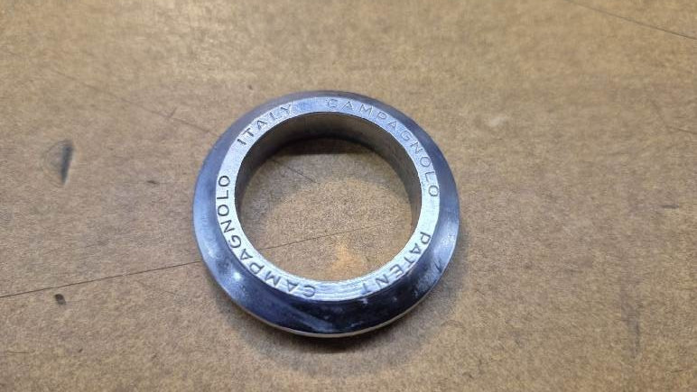 Vintage Campagnolo Record Headset, steel, chrome plated, 1” x 24tpi threaded