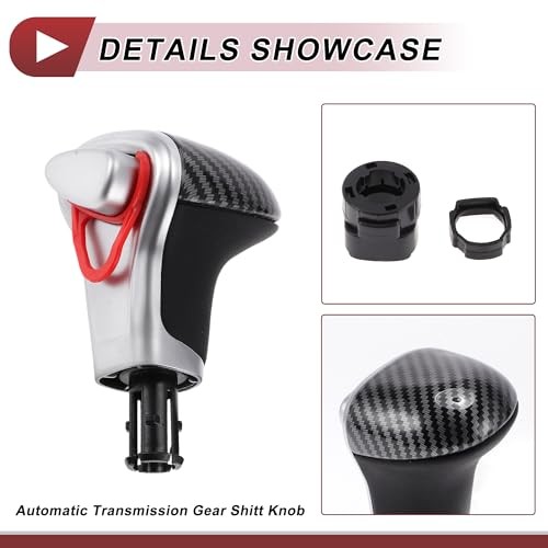 Automatic Gear Shifter Knob for Audi A4 2007-2014 Plastic Faux Leather