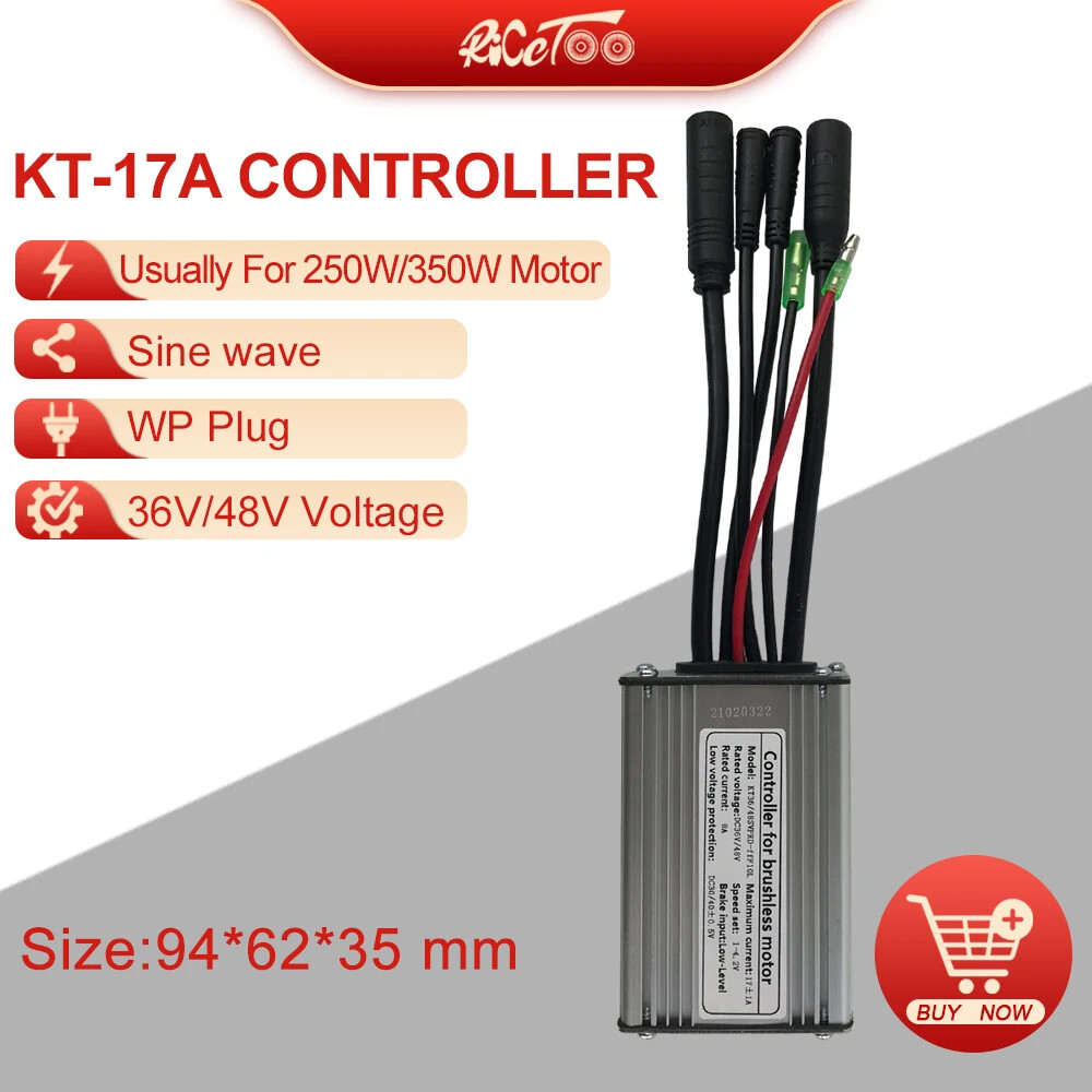 250W-3000W Electric Bike Controller 15A-50A Sinewave SquareWave Controller