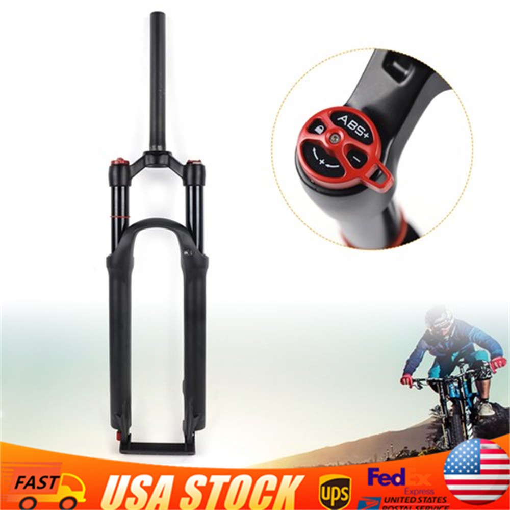 1* Suspension Fork 26″ Air Shock Rebound 120mm MTB Mountain Bike Fork