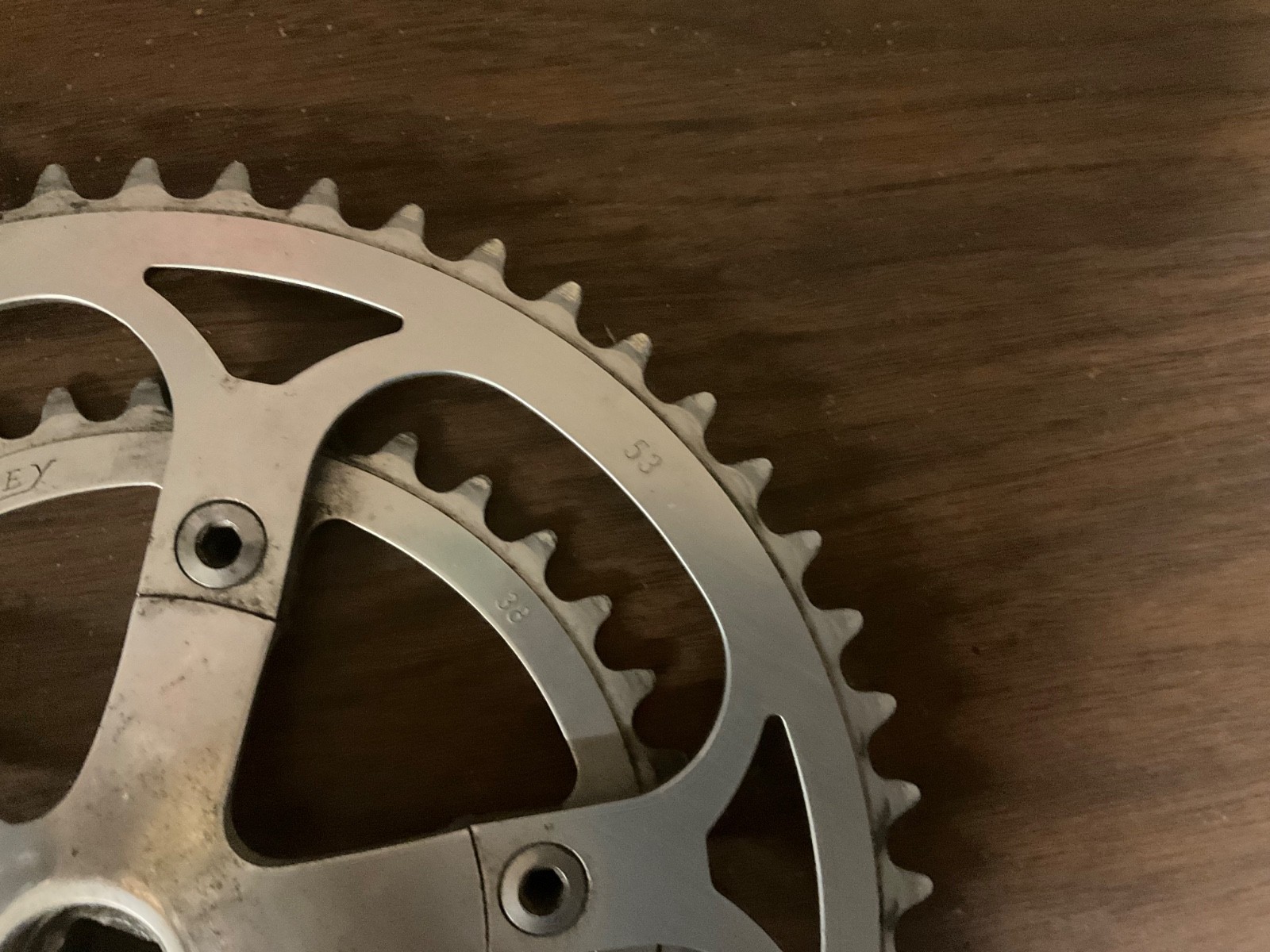 Ritchey Logic crankarm, driveside only,172.5, 53-38 rings, rings are Ritchey,