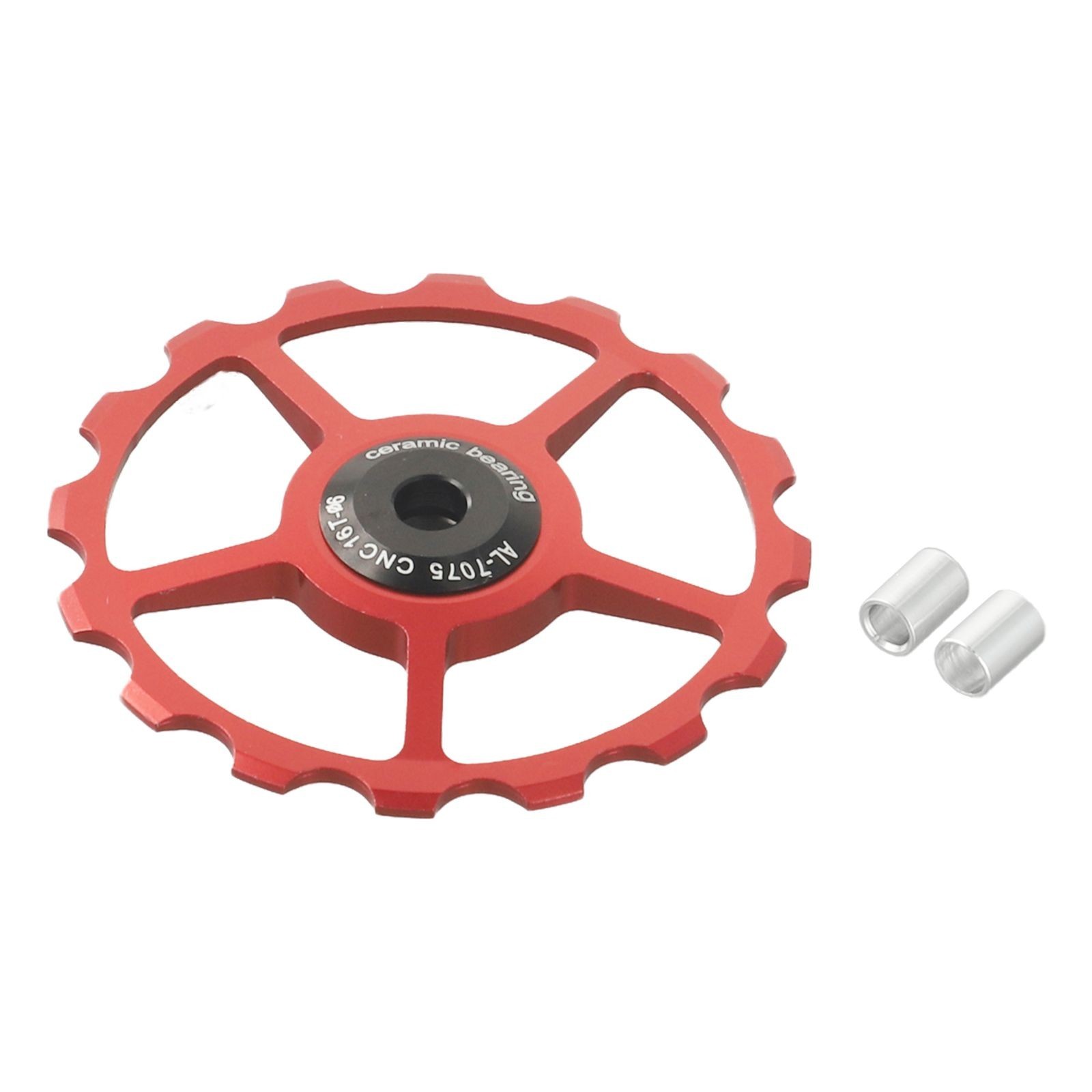 1x 17T Wheel MTB Ceramic Bearing Pulley Replacement Rear Derailleur New