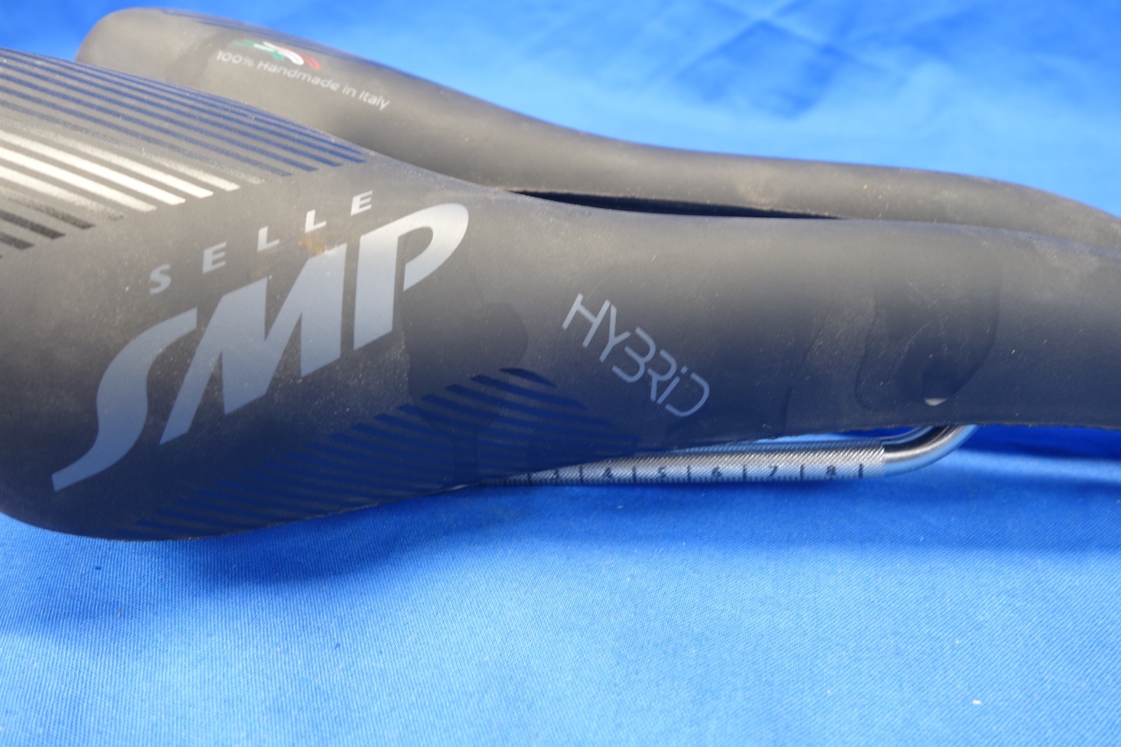 Selle SMP Hybrid 140mm Width Bike Saddle, Bicycle Seat, Stainless Steel Rails