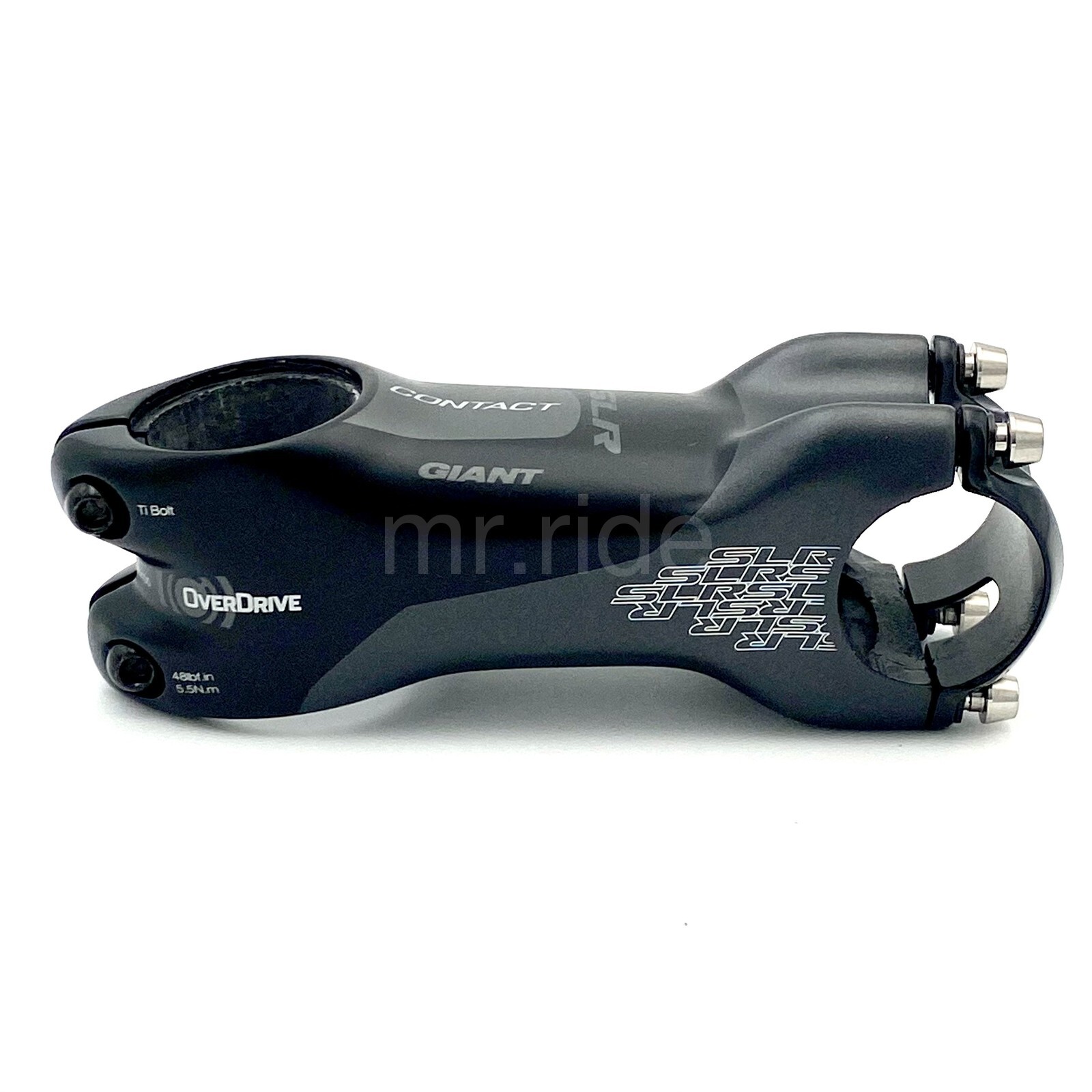 Giant CONTACT SLR OD2 Matt Carbon Bike Stem ±8 Degree 100mm,1-1/4″ Black