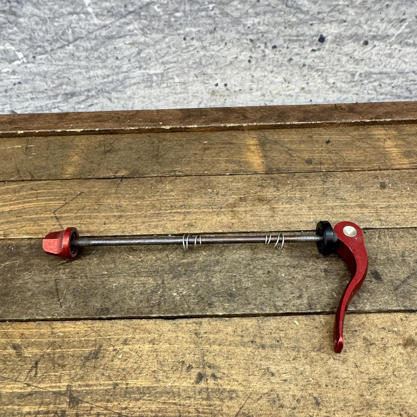 Vintage Salsa Rear Wheel Skewer Red 135 Mm MTB 90s Quick Release Bike