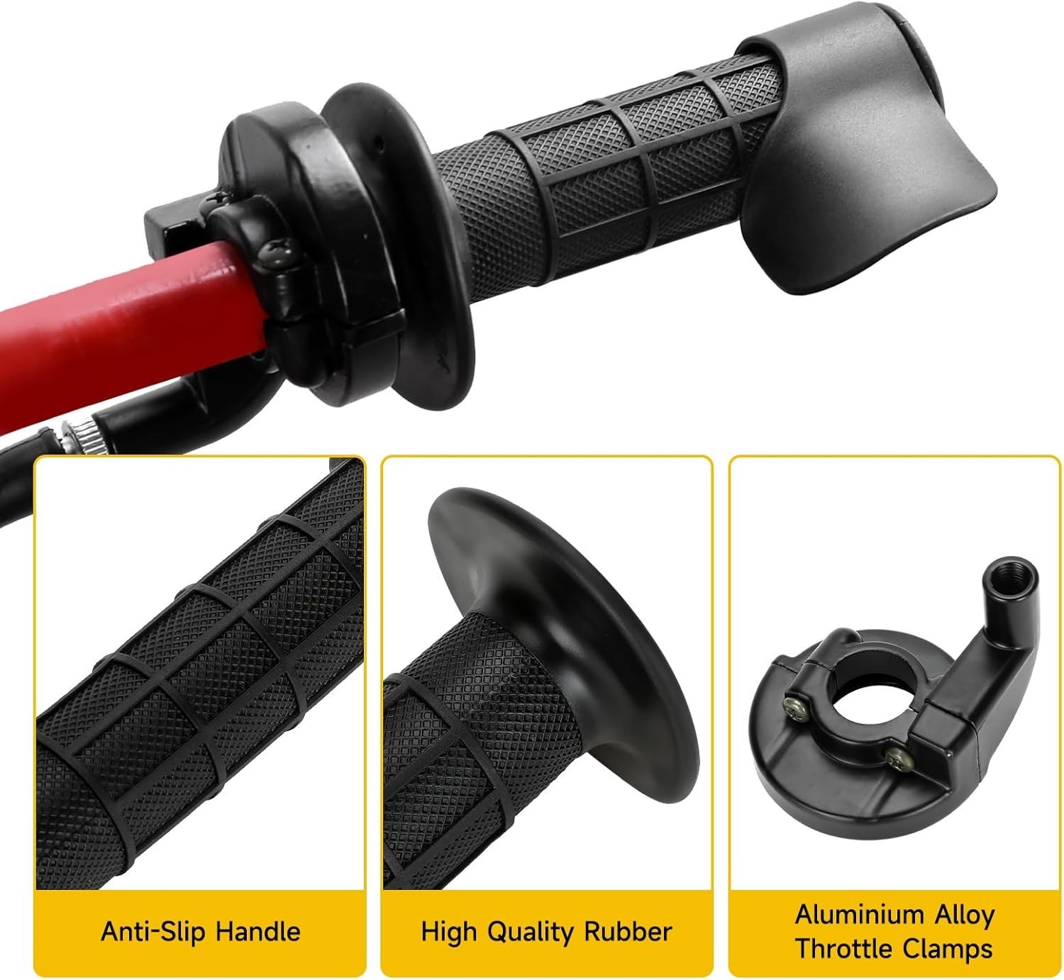 Throttle Cable Assembly Kit for 7/8