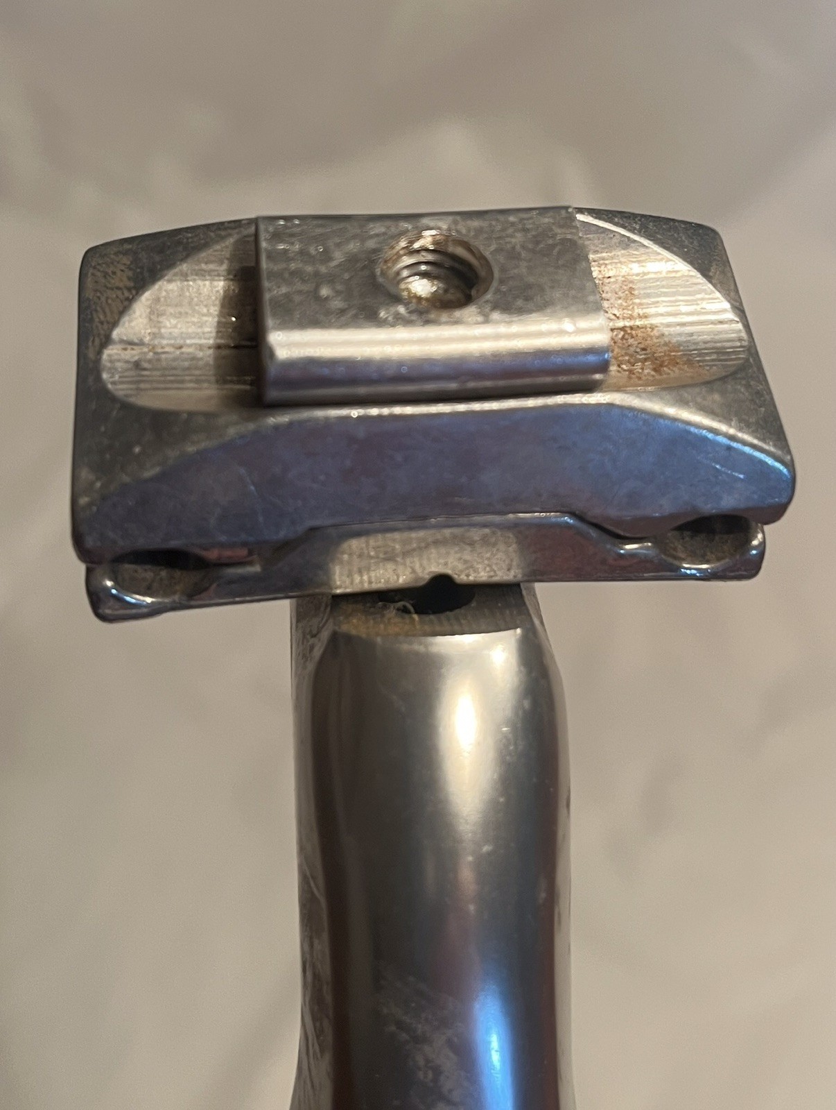 Polished Silver Seatpost 27.2mm x 250mm Offset 20mm Unbranded Seat Post 240g