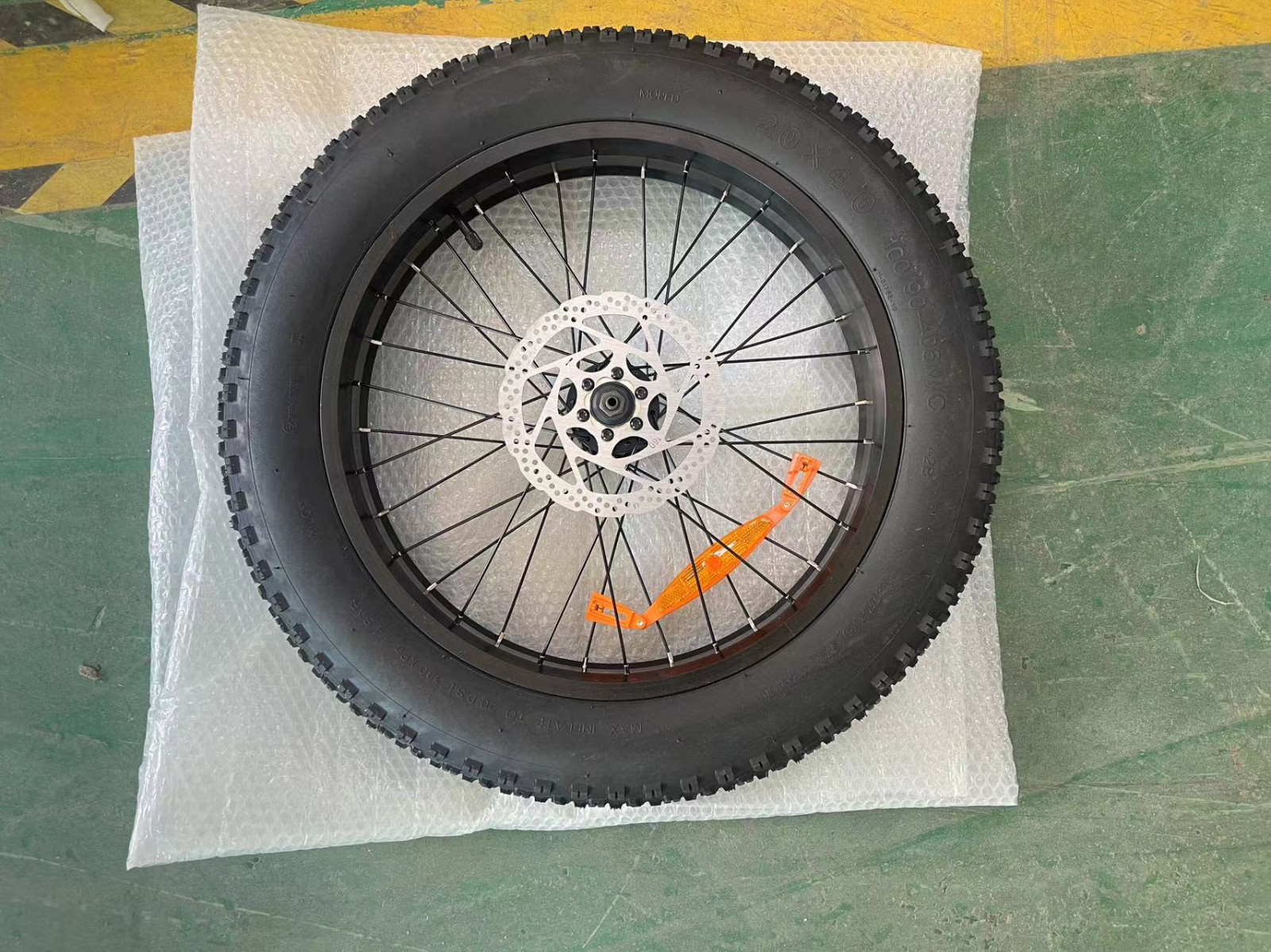 Front Wheel Assembly only for Hikeep K6-L-Mountain E-Bike Driven Wheel Ass’bly