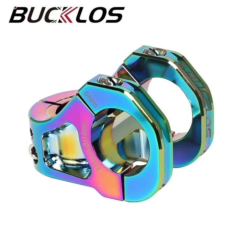 BUCKLOS MTB DH Bike 31.8mm*35mm 1-1/8″ Handlebar Stem Hollow Threadless CNC Fork