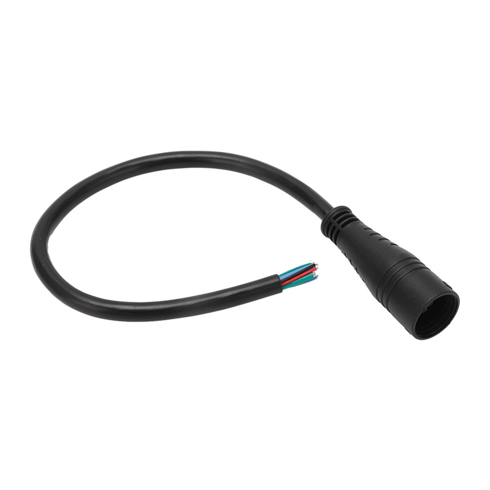 9 Pin 31cm Electric Bike Motor Extension Cable, Waterproof Female Connector