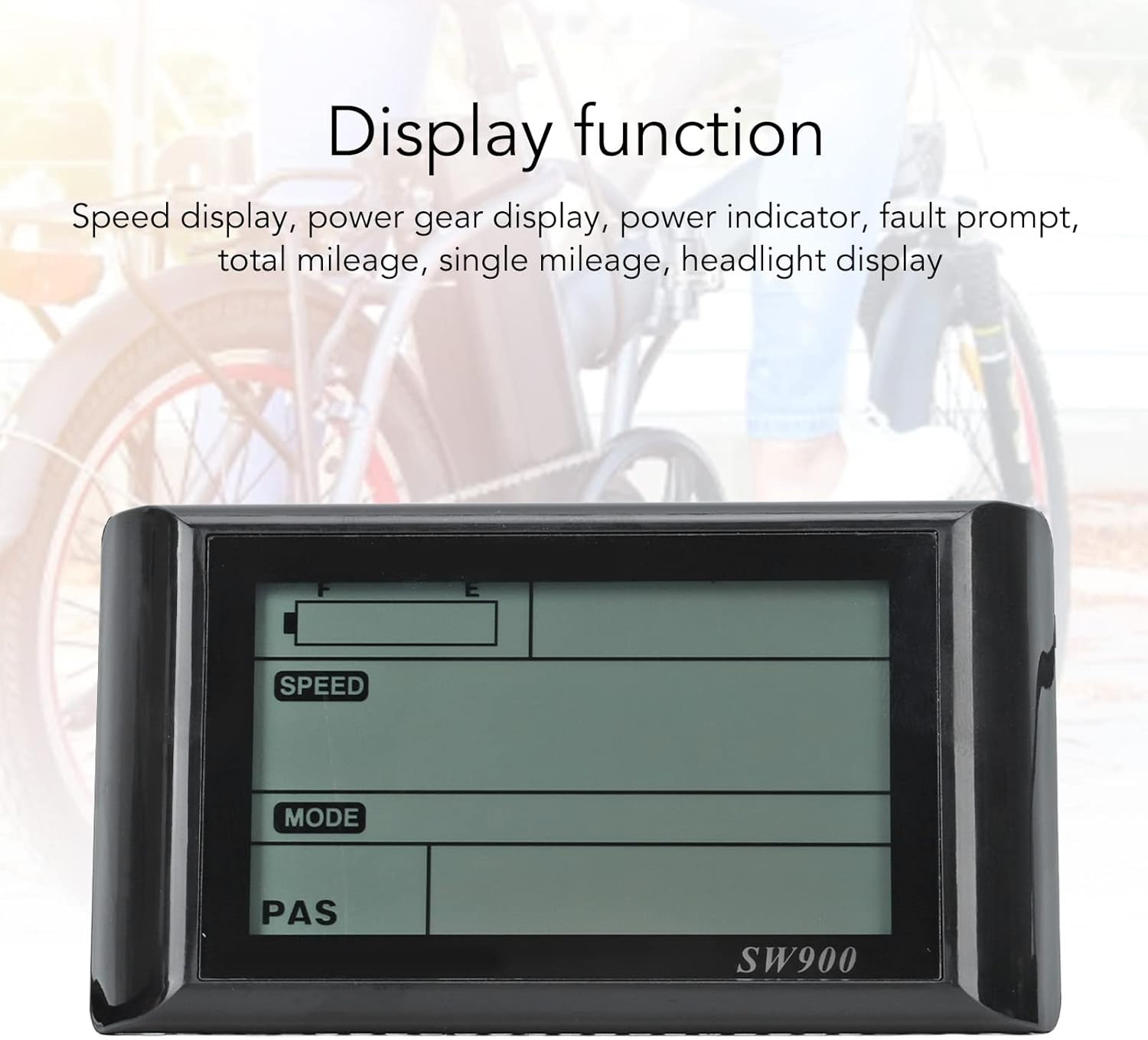 LCD Display Meter for Electric Sw900 LCD Display Controller for 48V S900 Screen