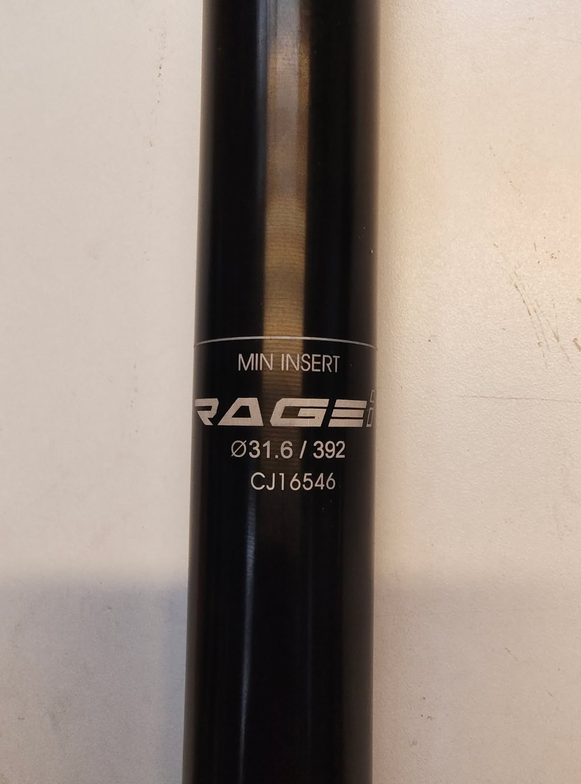 2025 KS Rage-i Dropper Seatpost – 31.6mm, 170mm & 125mm, Black ( 495 & 392 )