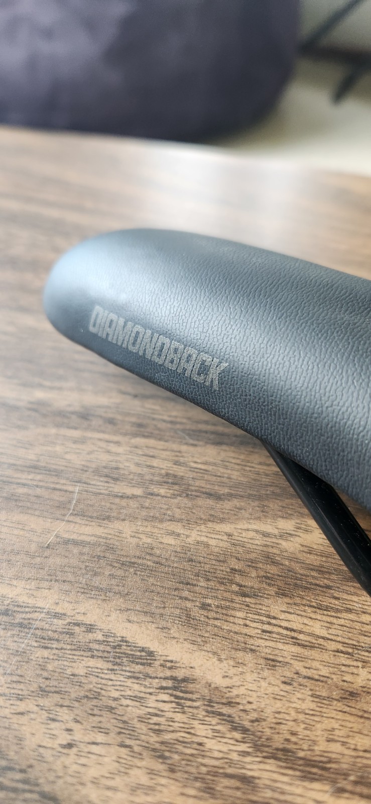 Diamondback Black Green Bicycle Saddle Seat 2017 OEM