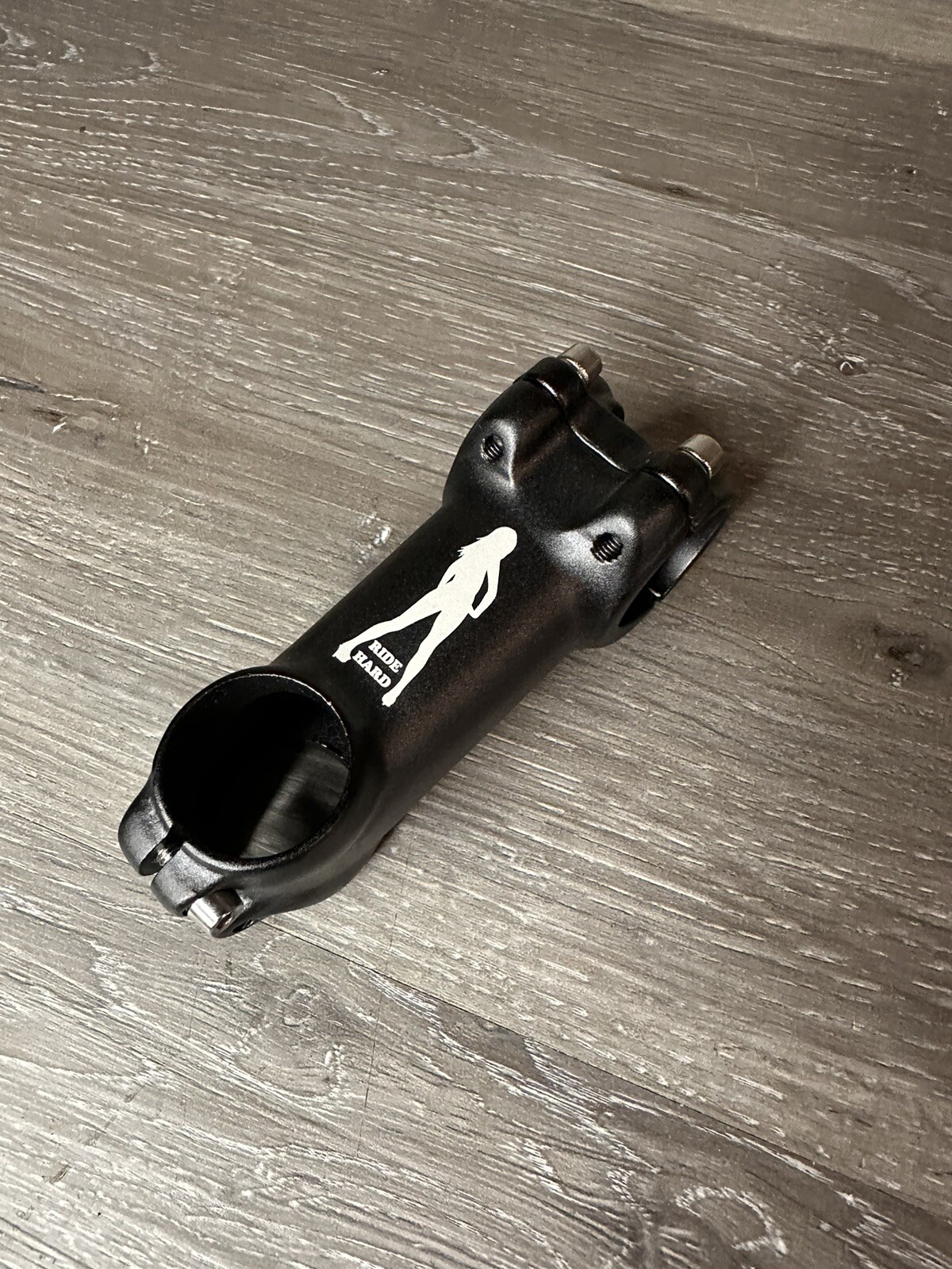 Ride Hard Girl Custom Alloy Bike Stem 1 1/8″ – 80mm X 31.8 7 Degree Rise Stem