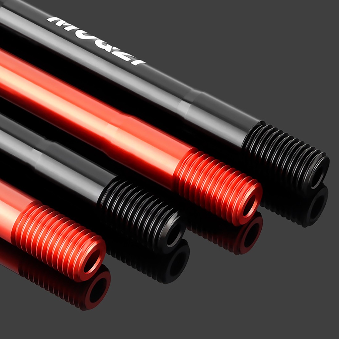 100mm-192mm Bicycle MTB Rear Thru Axle Lever Hubs Shaft Skewers Front Rear Axle