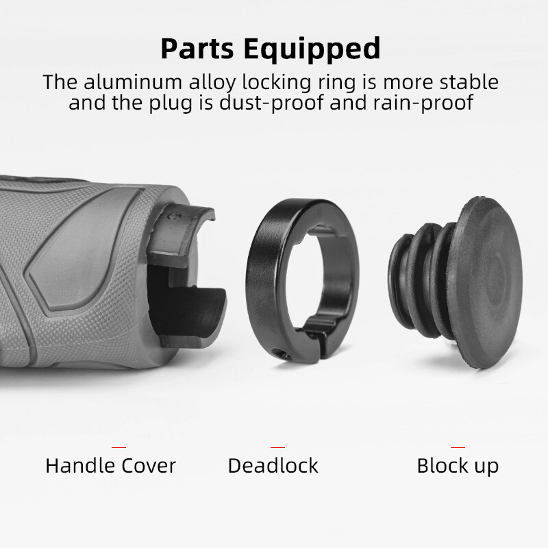 ROCKBROS Bike Grips Bicycle Double Lock-on Ergonomic Non-Slip Handlebar Grips