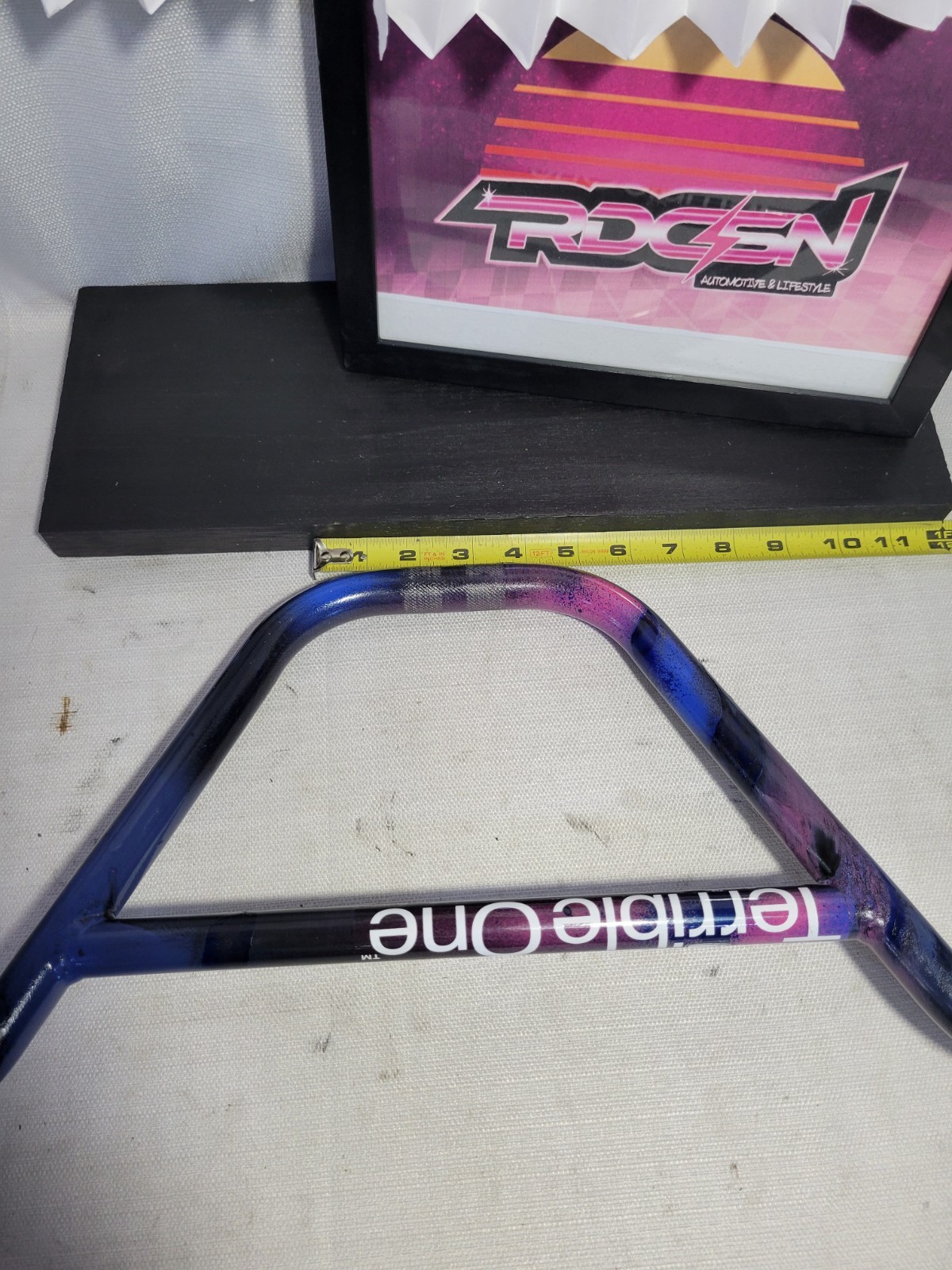 T-1 Ruben BMX Handlebars Terrible One 9.2″ Rise 27.2″ Wide 4130 Chromoly Painted