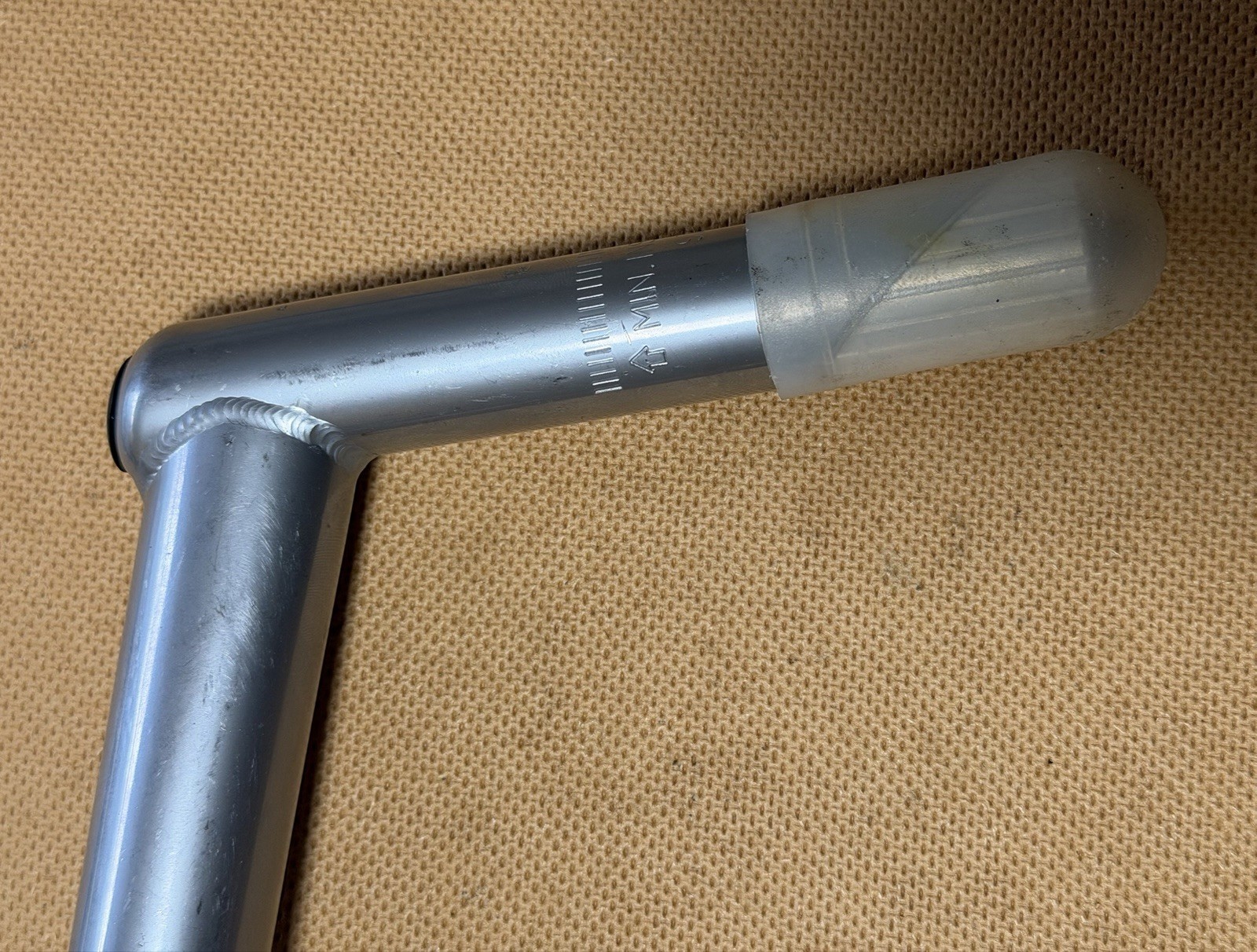 Vintage Chromoly Quill Stem 1 1/8” x 135mm Removable Face Plate 2-Bolt