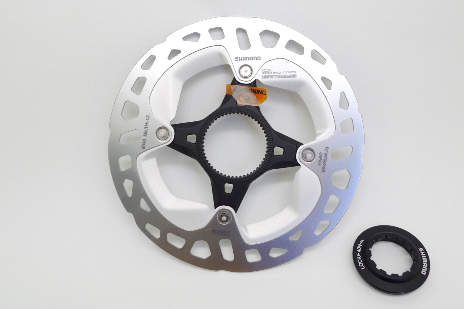 Shimano Deore XT RT-MT800-SS 140mm Centerlock Disc Brake Rotor