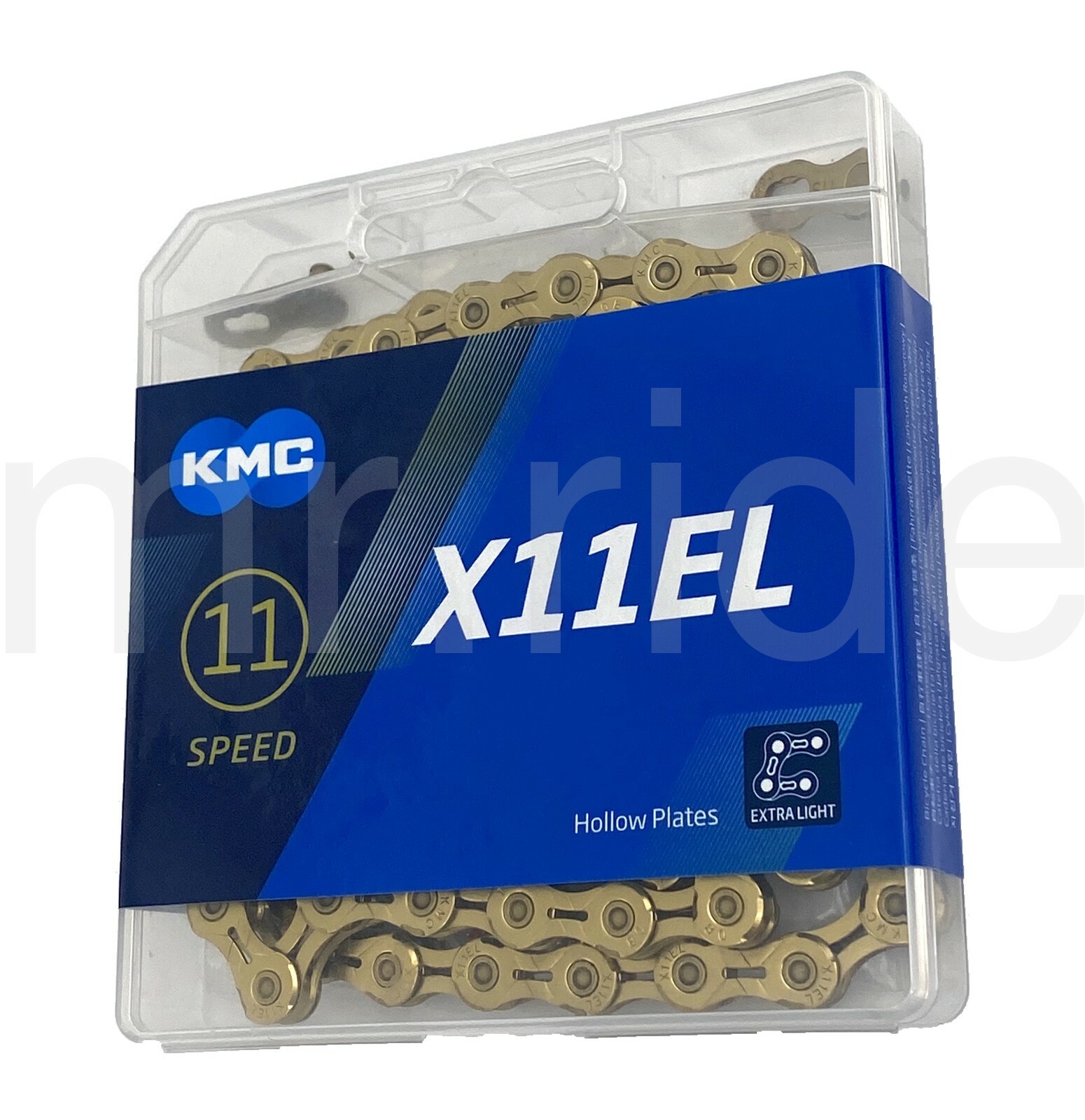 New KMC X11EL Bike Chain Retail Pack 11 Speed for Shimano/SRAM 118 Link Gold