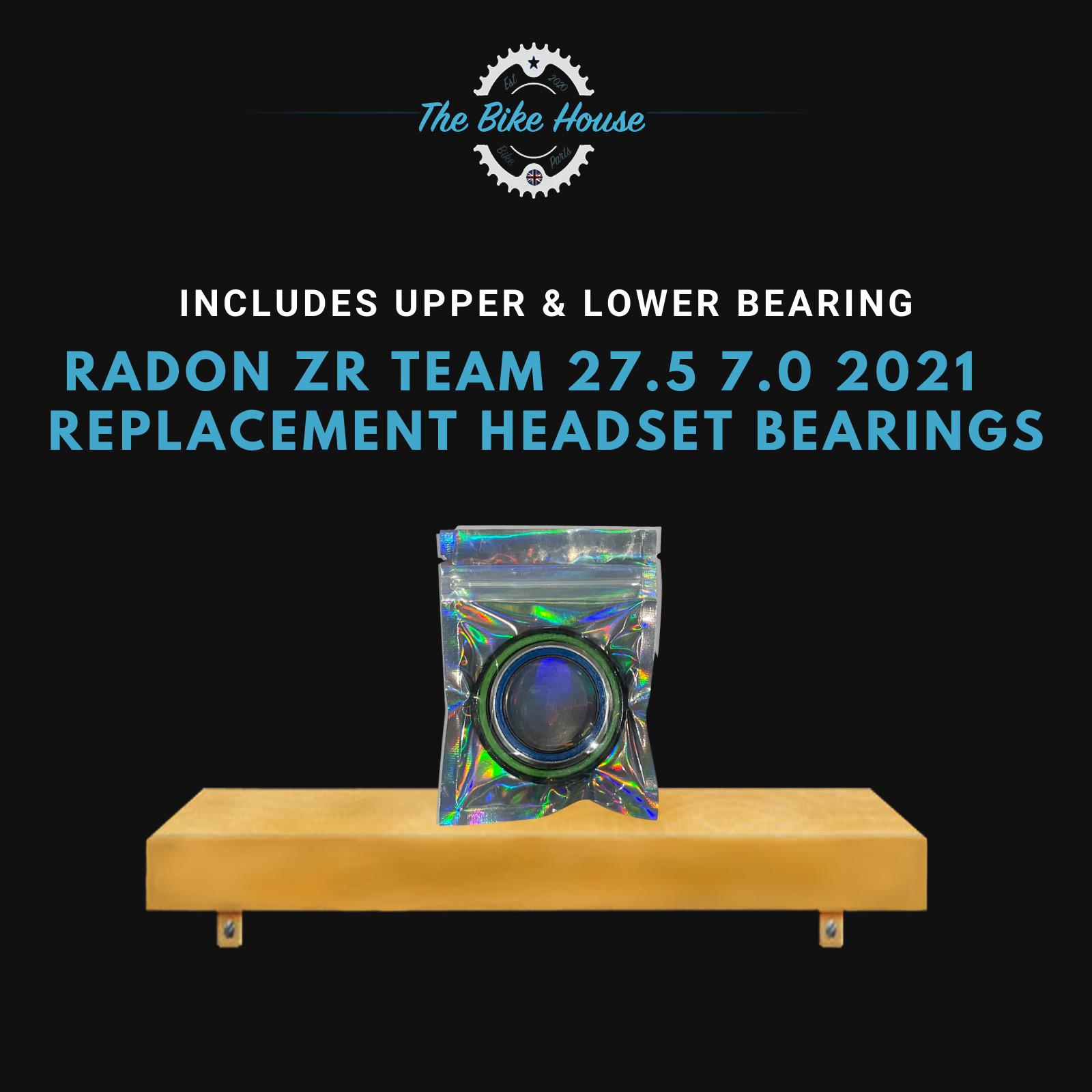 RADON ZR TEAM 27.5 7.0 2021 REPLACEMENT HEADSET BEARINGS ZS44 ZS56