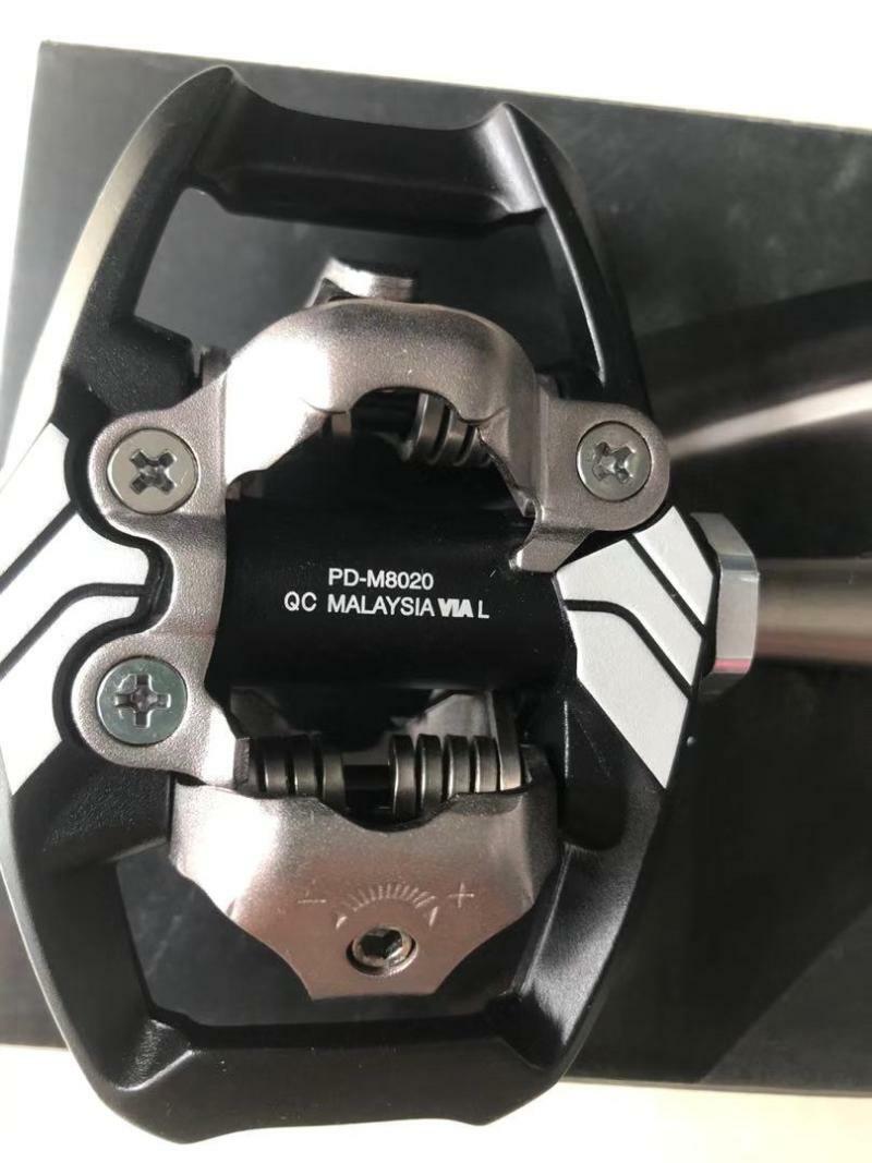 SHIMANO DEORE XT PD-M8020 mtb bike pedal with SPD cleats Self-Locking SPD MTB
