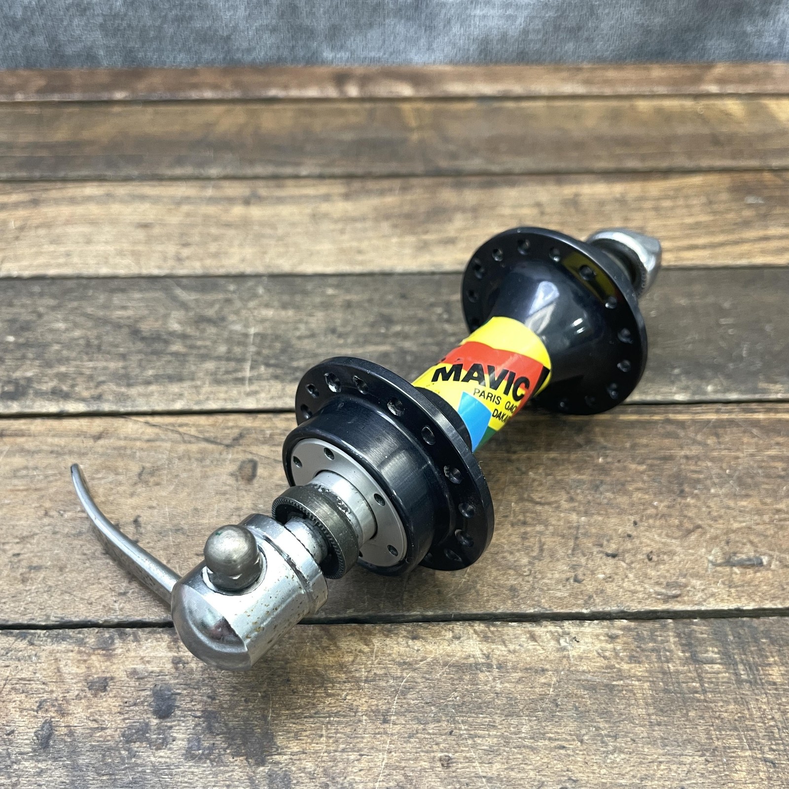 Vintage Mavic Paris Gao Dakar Hub Set 32H 100mm 130mm France Sealed Bearing 32