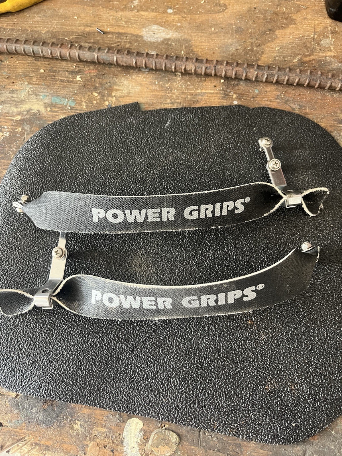 Power Grips Standard 295mm Bicycle Pedal Straps with Hardware