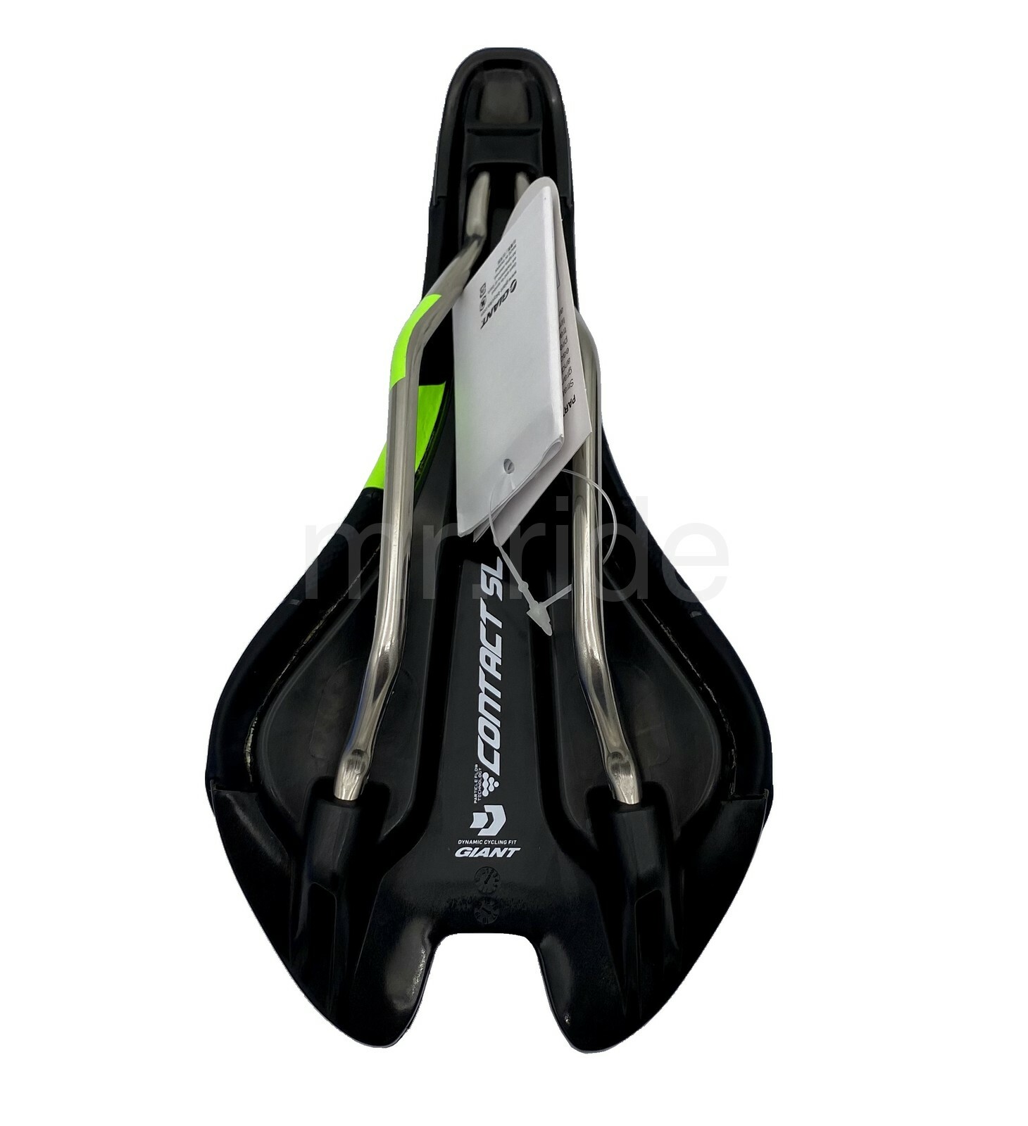 Giantt Contact SL Forward Road/Race Bike Saddle Black/Green