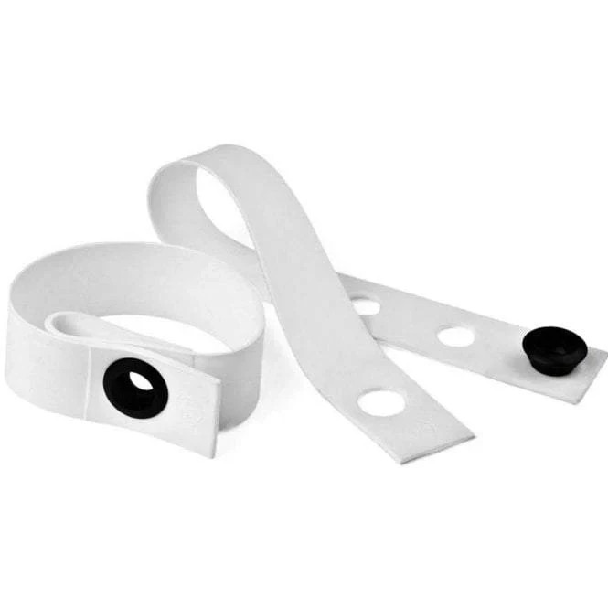 Cycloc Wrap Ankle and Accessory Strap White 2 Quantity