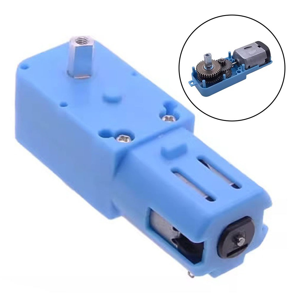 For TT-Friendly Gear Motor 3V to 6V DC 110 RPM Metal Gears 1:90 Reduction