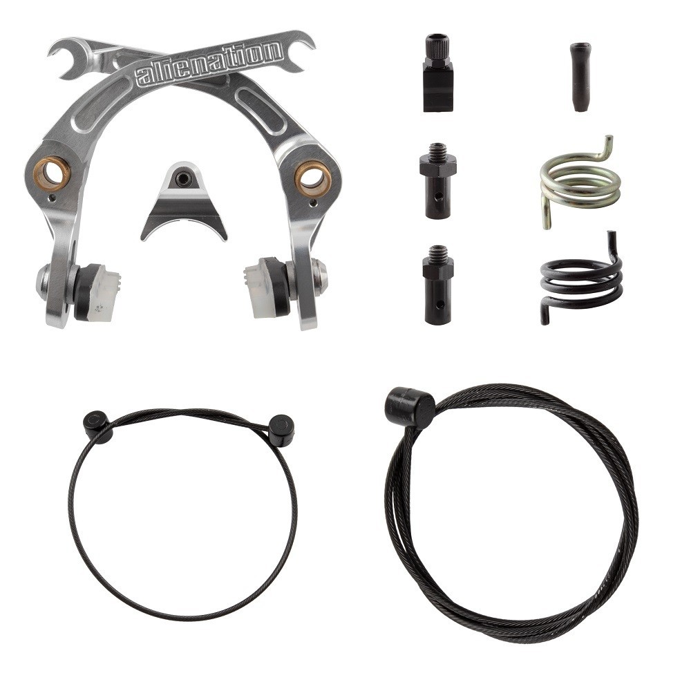 ALIENATION VICE-GRIP U-BRAKE CALIPER SILVER