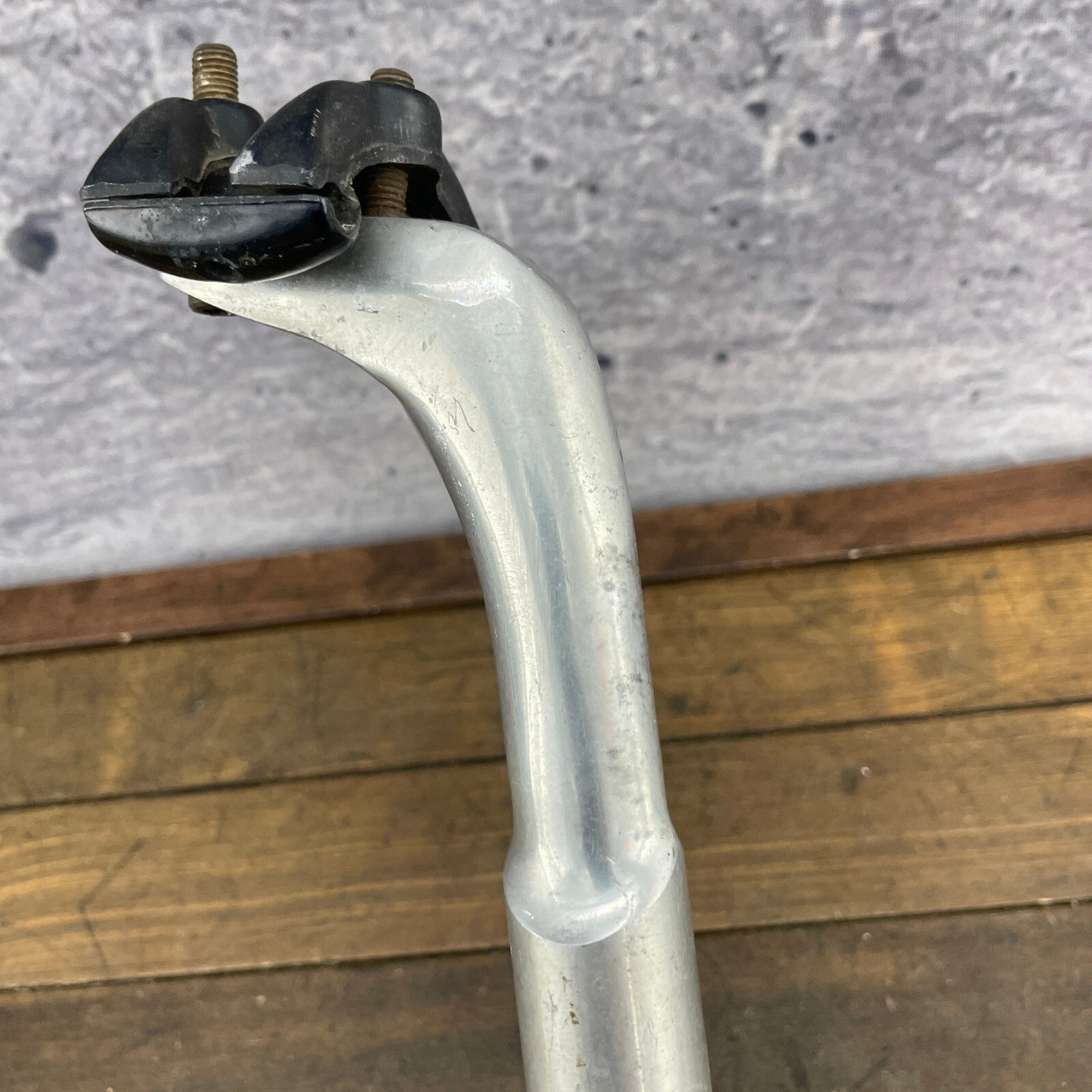 Vintage VITUS Aero Seatpost 25.4 mm Aero Layback Eroica Race Alloy 2 Bolt