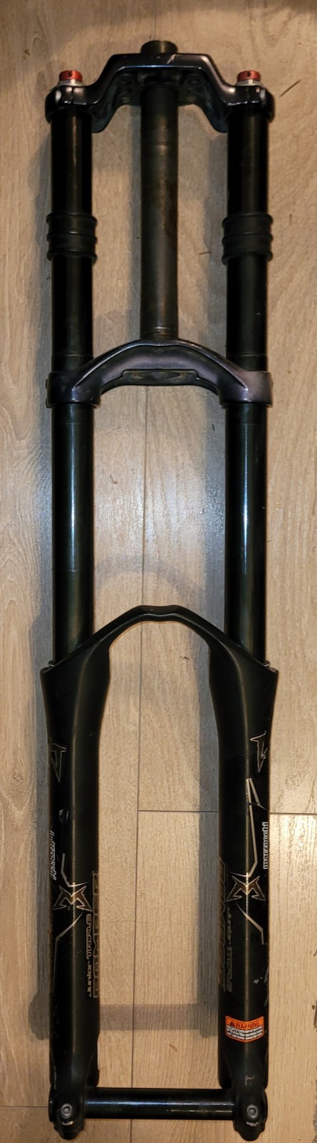 MARZOCCHI BOMBER JUNIOR T DUAL CROWN DOWNHILL FORK 170 MM 26″