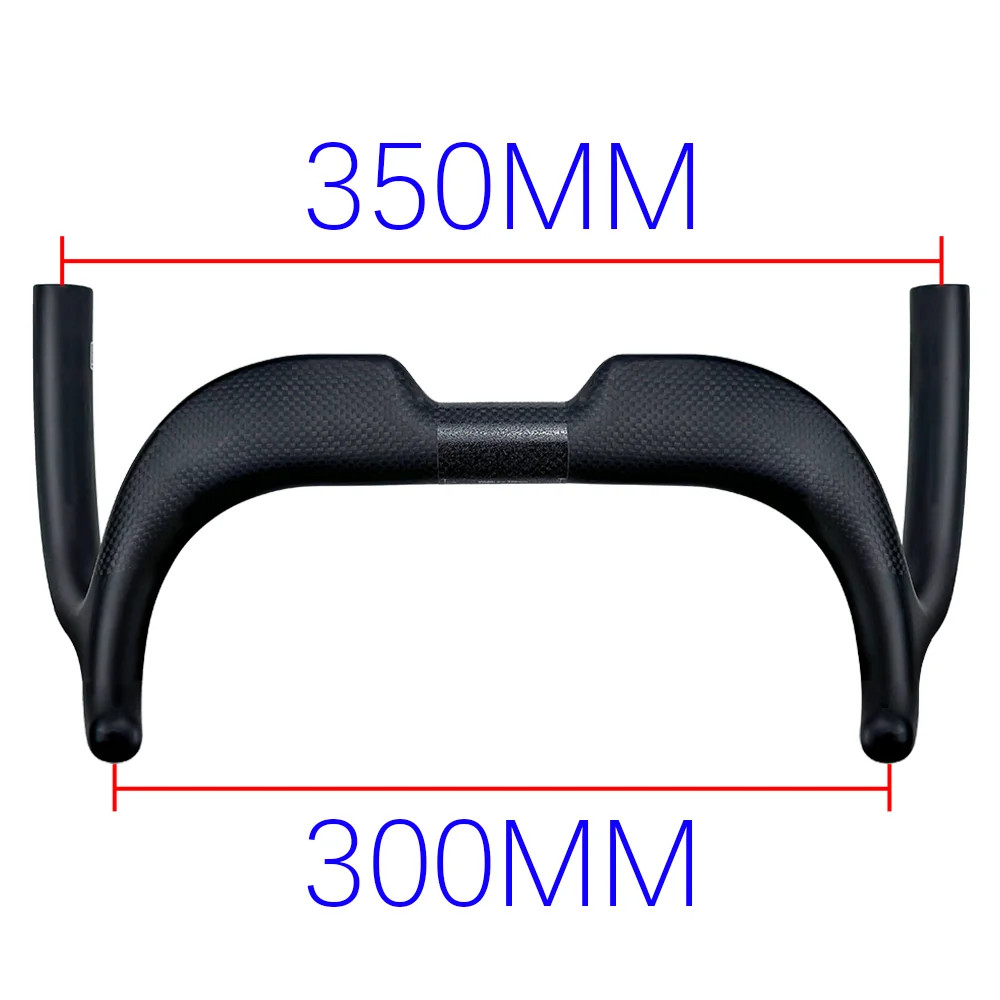 14° Carbon Road Bike Handlebars Racing Bike Handlebar Sprint Handlebars 31.8mm